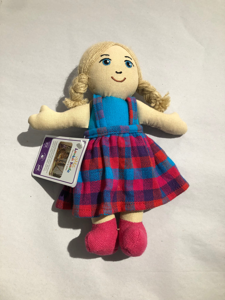 Lanka Kade Girl Doll - White Skin Blonde Hair