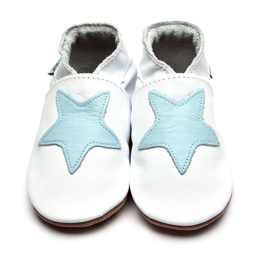Starry White/Baby Blue Shoes