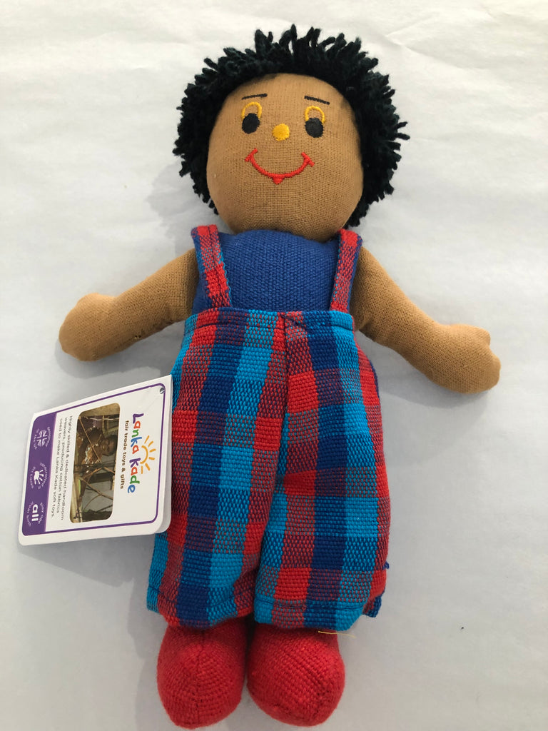 Lanka Kade Boy Doll - Brown Skin Black Hair