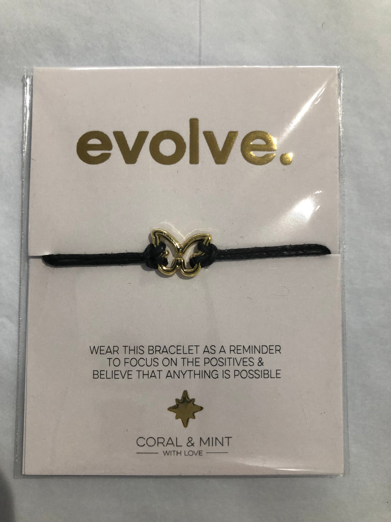 Evolve - butterfly bracelet