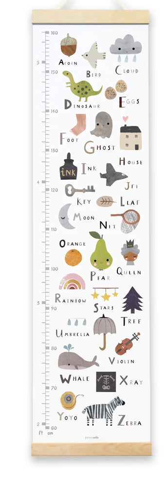 Alphabet Height Chart