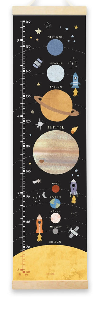 Solar System Height Chart