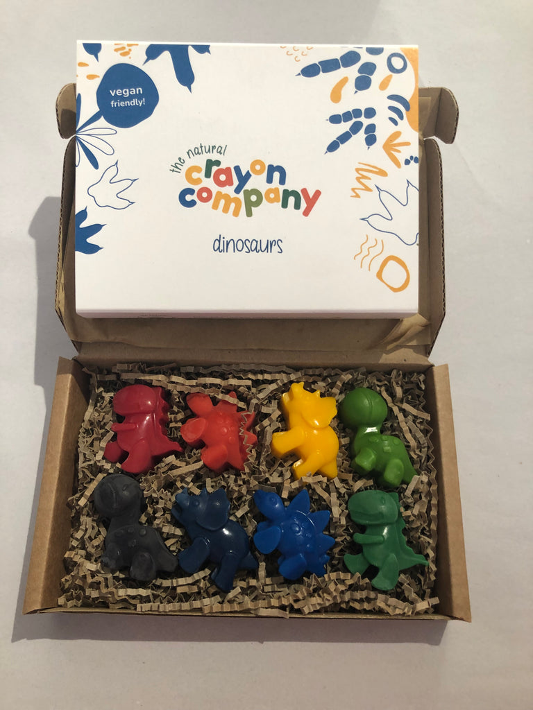 Dinosaurs - pack of 8 crayons
