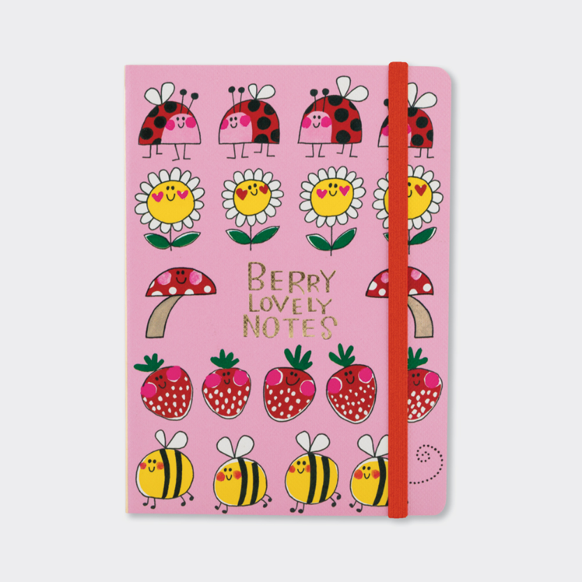 A6 Notebook - Berry Lovely Notes