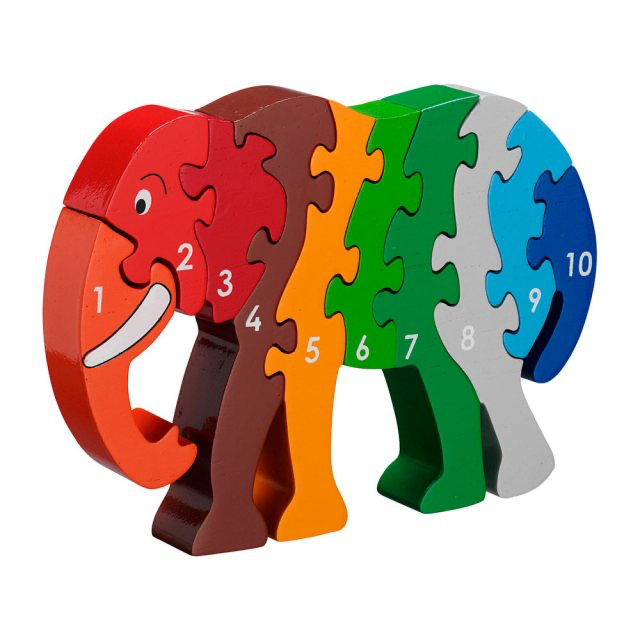 Lanka Kade Elephant 1 - 10 Jigsaw