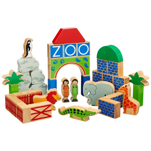 Lanka Kade Zoo Building Blocks - 40 blocks