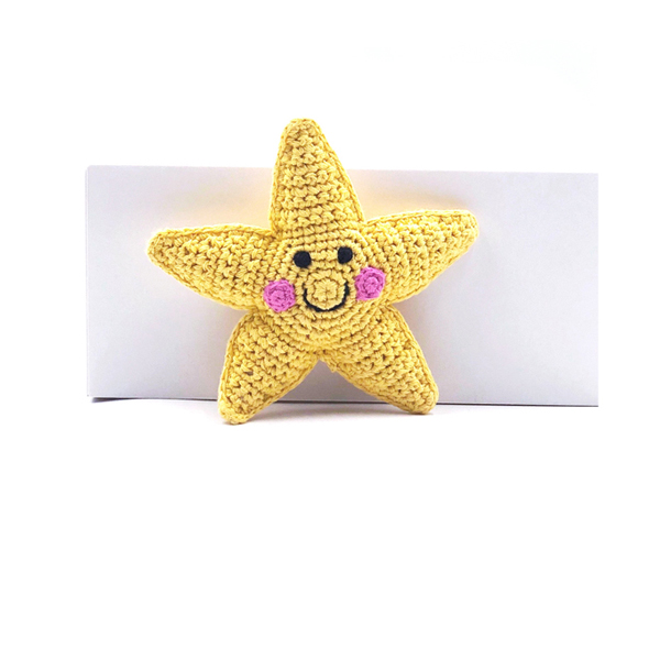 Friendly star rattle