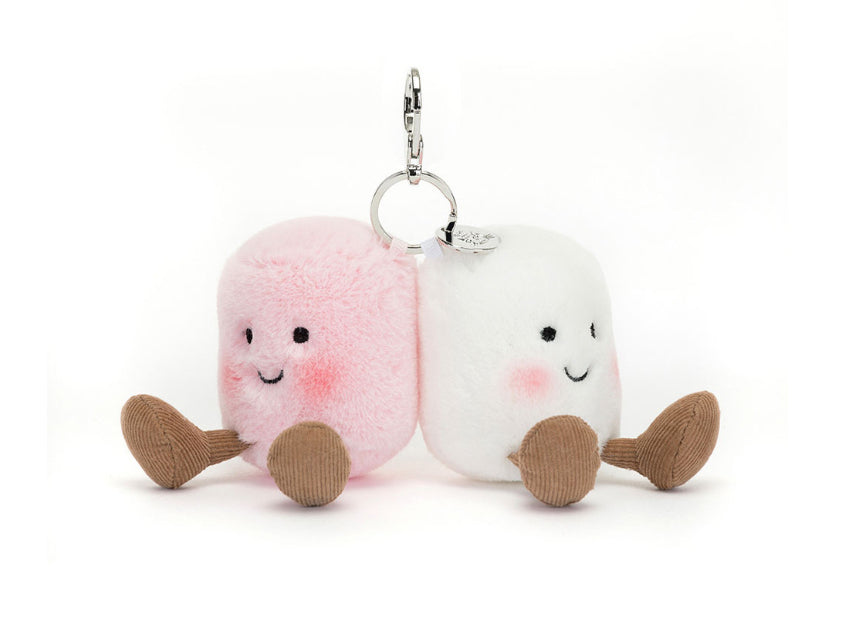 Amuseables Pair of Marshmallows Bag Charm