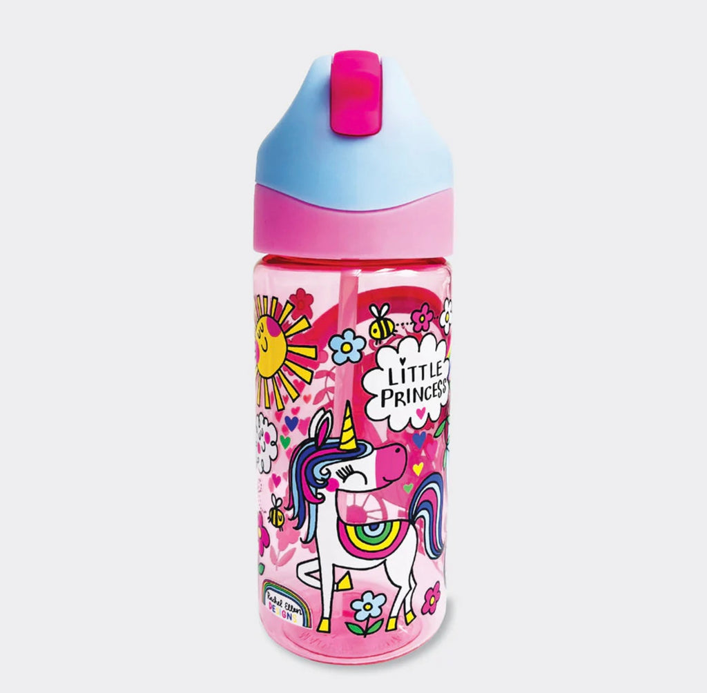 Drinks Bottle With Straw - Little Princess