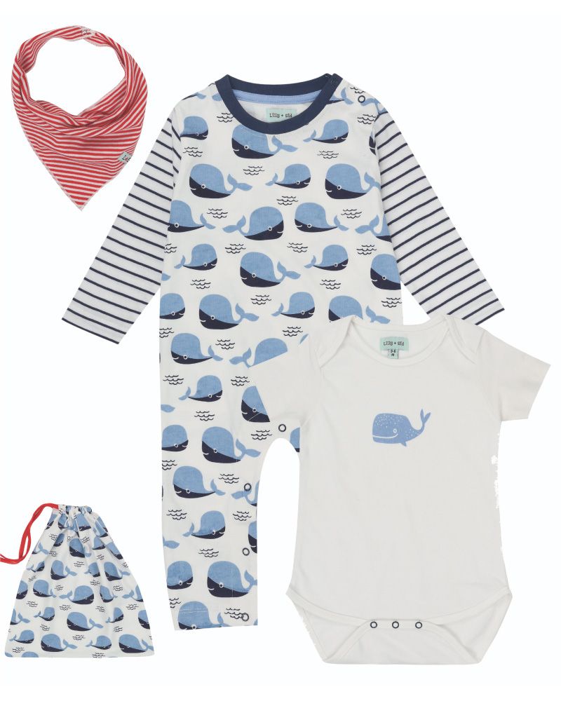 Lilly & Sid Whale Gift Set