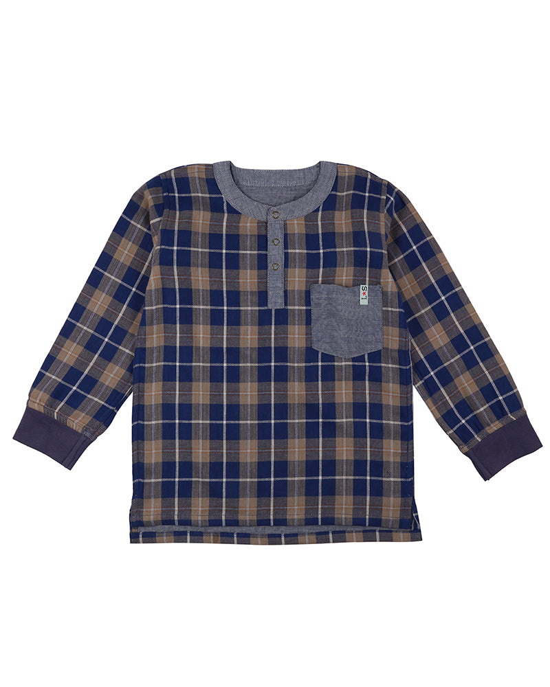 Lilly & Sid Reversible Check Shirt
