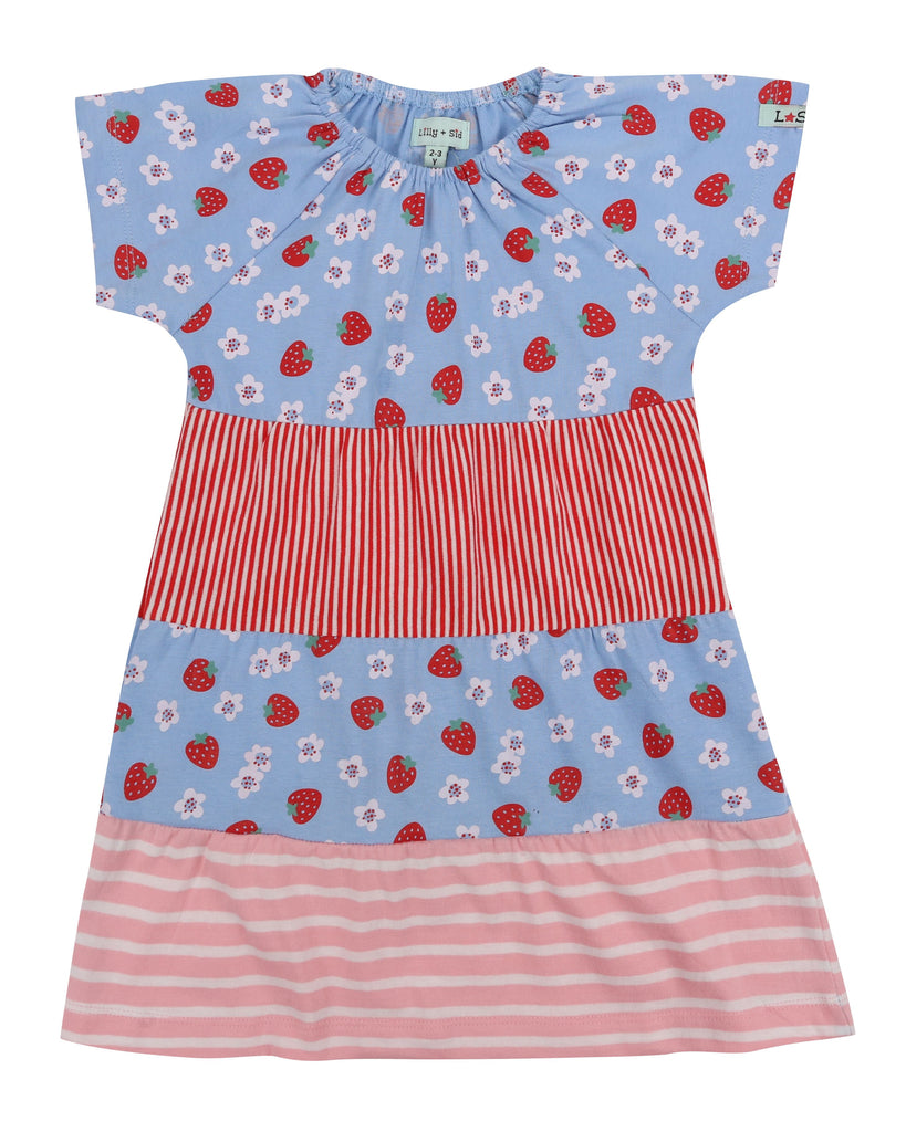 Lilly & Sid Tier Dress - Multi Colour