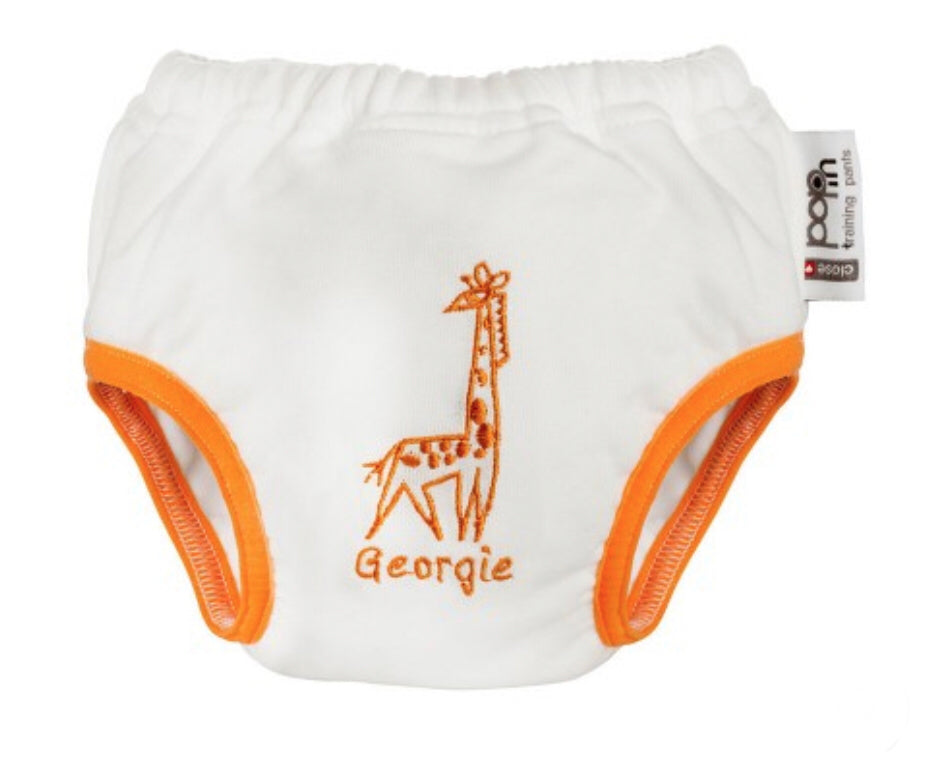 Close Pop-in Daytime Training Pants - Georgie Giraffe