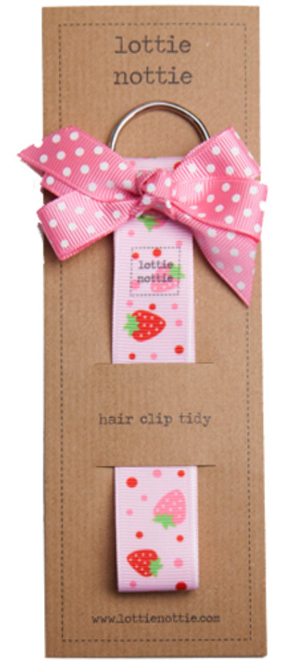 Strawberry Hair Clip Tidy - Pink