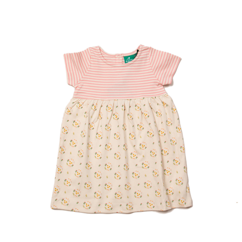 Little Green Radicals Quince Flowers Easy Peasy Dress
