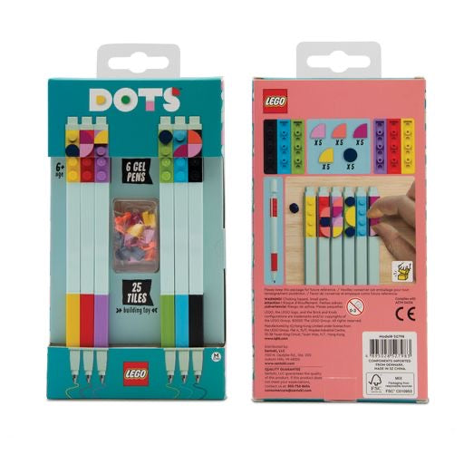 LEGO Dots Gel Pens - 6 pack