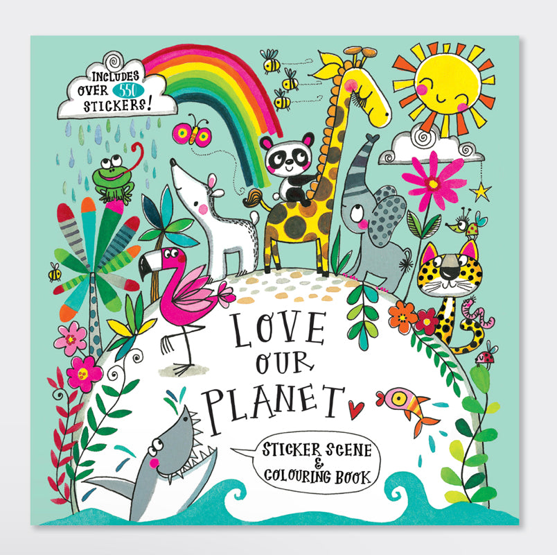Sticker Scene Book - Love Our Planet