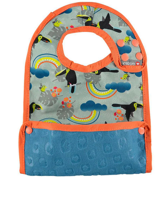 Close Pop-in Bib Stage 2- Up In The Trees Collection - Toucan