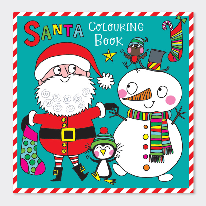 Santa Colouring Book