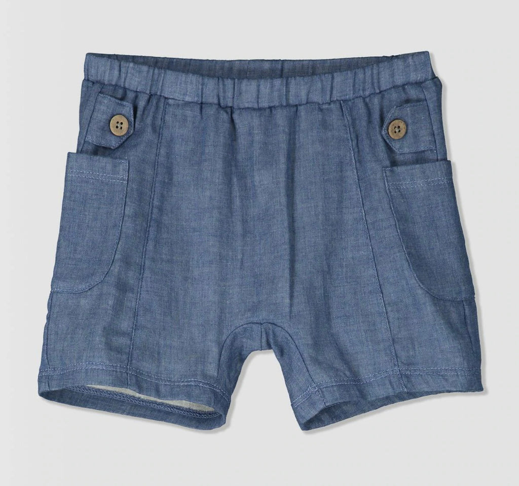 ettie & h Gauze Shorts - Navy