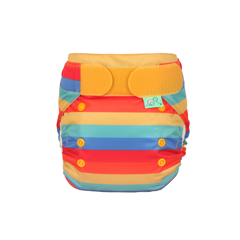 TotsBots Nappy EasyFit STAR Rainbow Stripe