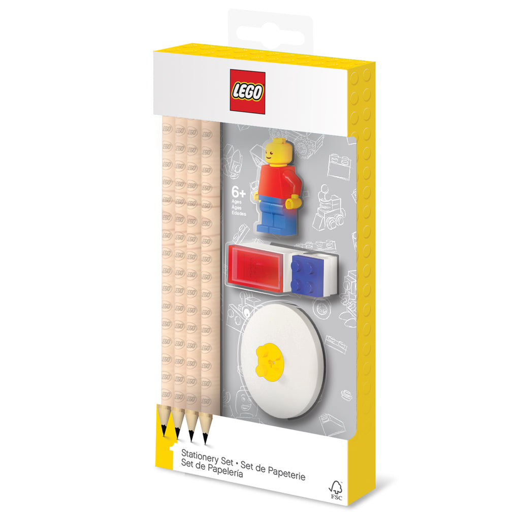 LEGO 2.0 Stationery Set with Minifigure