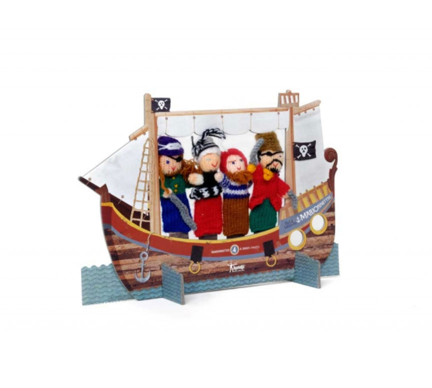 Pirates - Wool Finger Puppets
