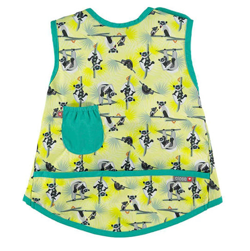 Close Pop-in Apron Bib Stage 4 Up In The Trees Collection - Lemur