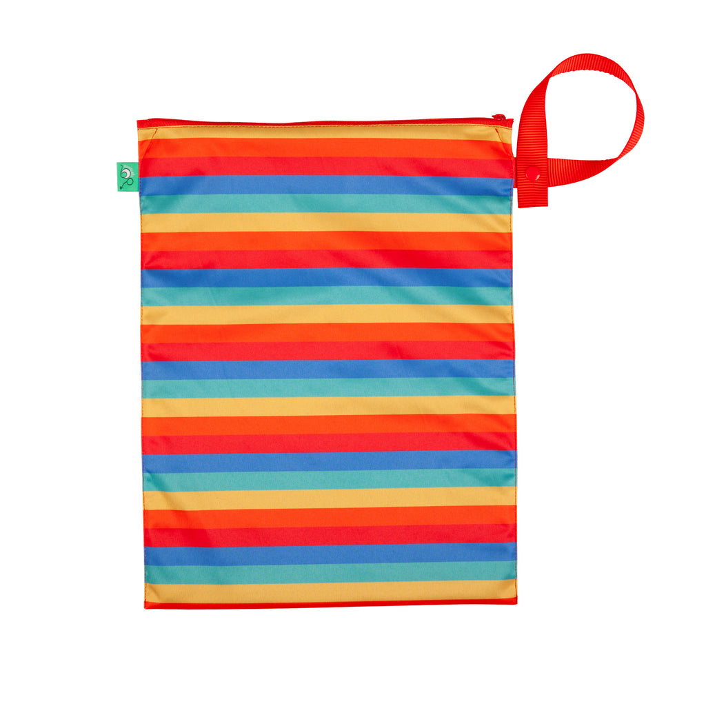 TotsBots Waterproof Nappy Bag Rainbow Stripe